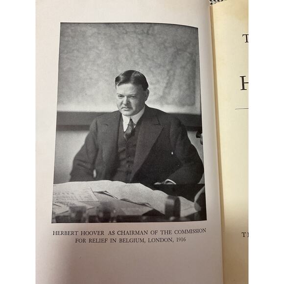 1951 The Memoirs of Herbert Hoover 1874-1920 Years of Adventure HC - Picture 7 of 8